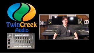 Video thumbnail for Mackie CFX20 by Twin Creek Audio