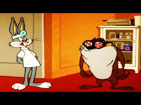 TAZ VA AL DOCTOR CLIP BUGS BUNNY LOONEY TUNES
