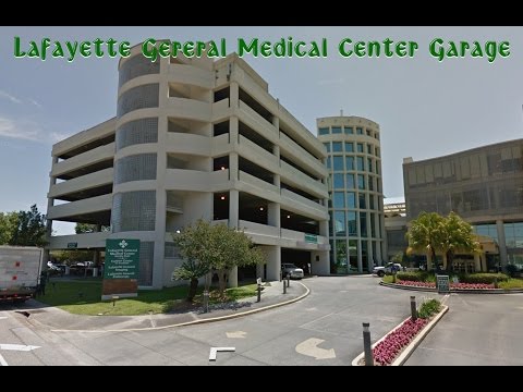 Biking down the Lafayette General Medical Center Parking Garage
