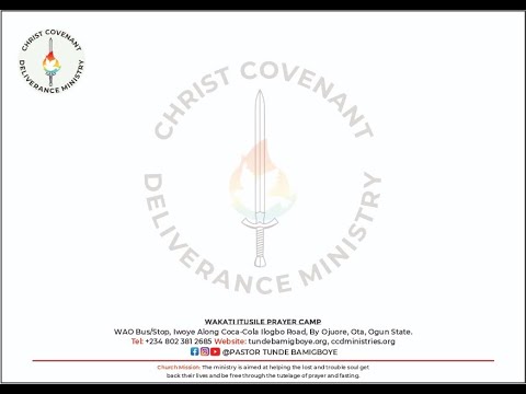 TUESDAY PRAYER MEETING - 4TH  APRIL 2023 - VEN TUNDE BAMIGBOYE