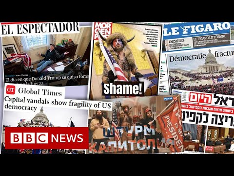 米国の国会議事堂暴動。世界のメディアはどのように反応したか - BBCニュース (US Capitol riots: How the world's media reacted - BBC News)