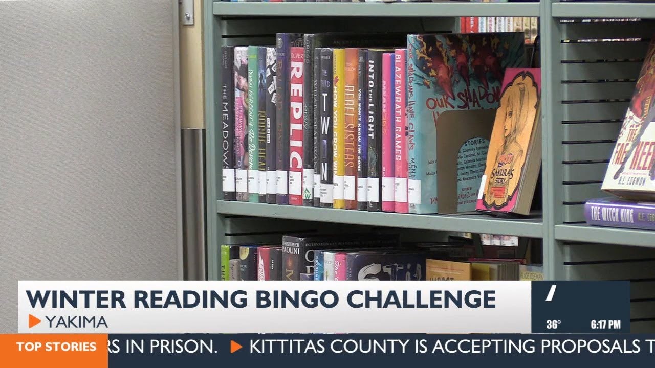 Yakima Valley Libraries kicks off Winter Reading Bingo Challenge, complete with prizes