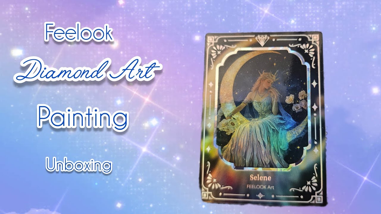 FEELOOK Diamond Art Painting Unboxing: Spring Collection! 💙 