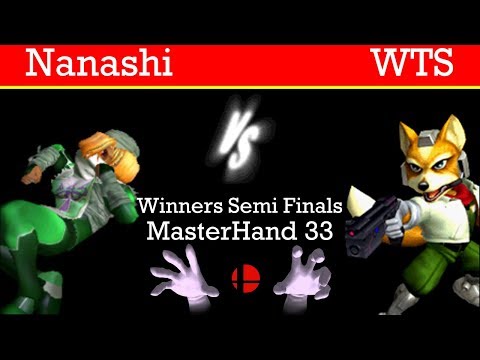 MasterHand 33 WSF - Nanashi(Sheik) vs. WTS(Fox)