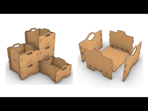 Grasshopper Laser Cut Design