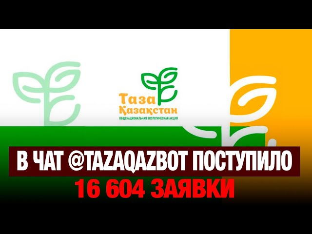 В чат-бот ТазаКазБот за 10 месяцев поступило 16 600 обращений от жителей страны