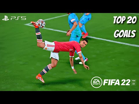 FIFA 22 - TOP 20 GOALS #10 | 4K