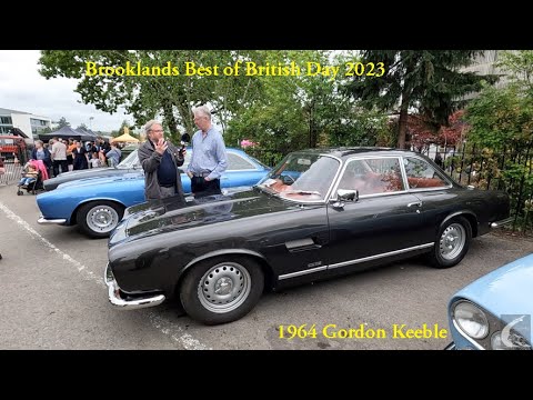 Thumbnail for 1964 Gordon Keeble at the Brooklands Best of British Day 2023 by TOGG, Lagonda, rall, Lancia, rally, Car