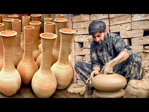 Clay Pottery Primitive Earthenware Art Potter Making Roman Style Prehistoric Pottery