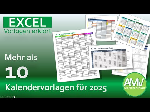10 free calendar templates for 2025
