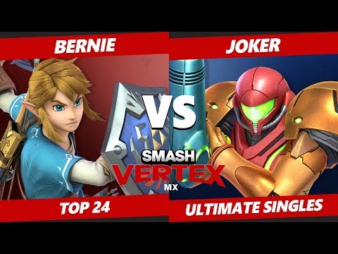 Smash Vertex Winners Bracket - CE | Joker (Samus) Vs. EBA | Bernie (Link) Smash Ultimate - SSBU