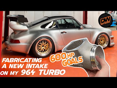Fabricating a 600hp intake for my RWB 964 Turbo using a 997 IPD plenum