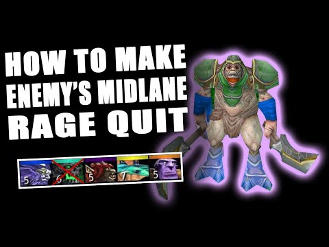 Abuse Enemy's Midlane Until Rage Quit With Gondar Dota 1