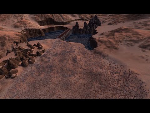 1.000 Spartans BRIDGE DEFENSE vs 10.000 PERSIANS - Ultimate Epic Battle Simulator