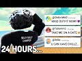 MM2 YouTubers Control Me For 24 HOURS