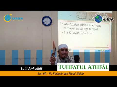 Tajweed Tuhfatul Athfal 9A | Ha Kinayah and Mad Shilah | Mad Shilah in Jamak Meem
