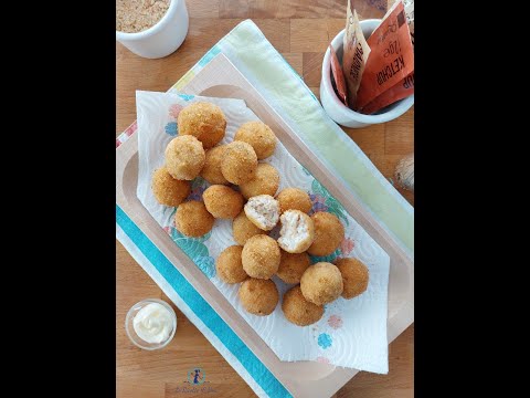 Polpette di pollo fritte ricetta facile e veloce con petto di pollo macinato