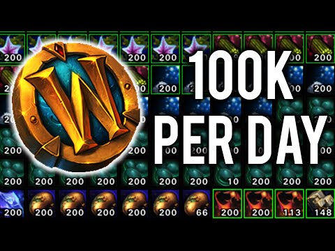 How To Make 100K Gold Per Day BFA 8.2
