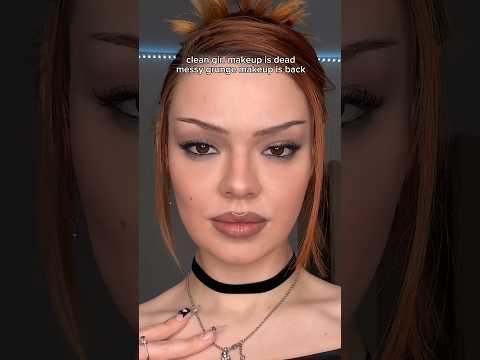 90s grunge makeup tutorial🤍