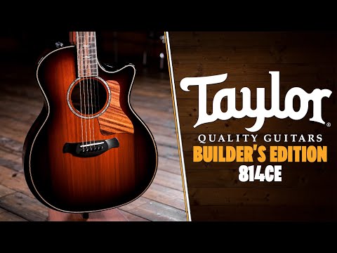 Taylor 800 Series | Builder's Edition 814ce - Sinker Redwood & Honduran Rosewood Bild 11