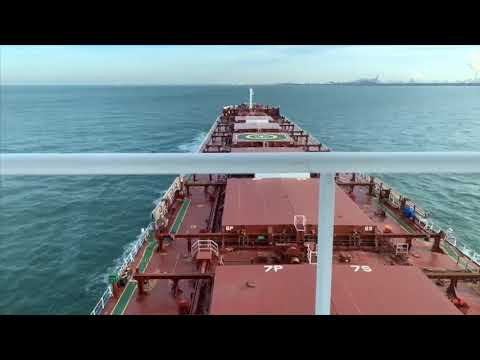 Bulkcarrier DESPINA V to EECV terminal, Port of Rotterdam