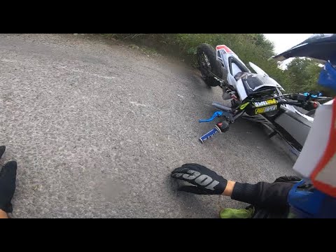 WR125X Crash! Supermoto Low slide UK