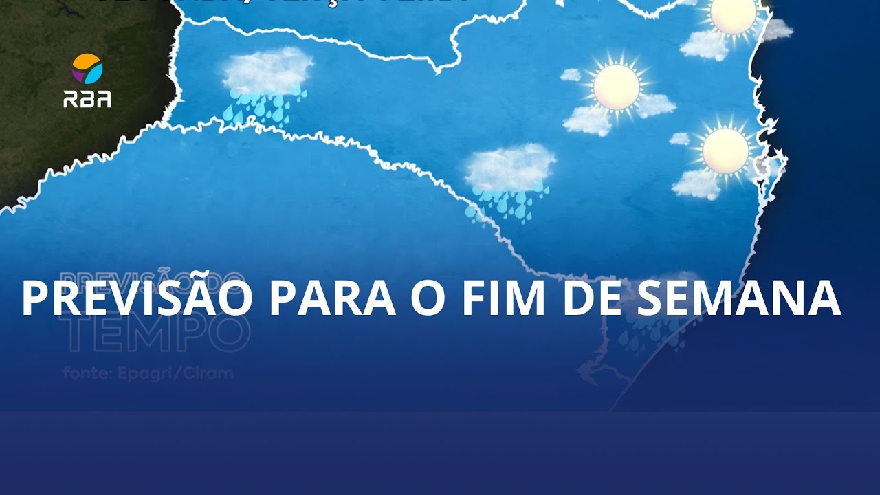 Fim de semana típico de verão em SC