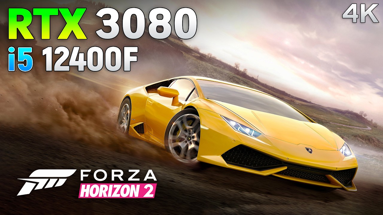 Forza Horizon 2 PC Port : RTX 3080 + i5 12400F | 4K