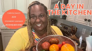 In the Kitchen- Roasted Salsa, Chipotle Sauce, + Food Preservation