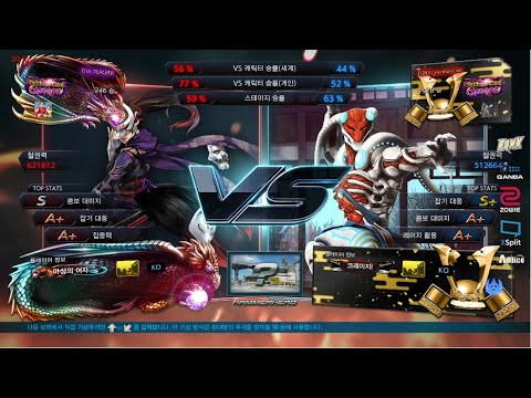 ATL Tournament - Chanel (kunimitsu,zafina) VS eyemusician (yoshimitsu)