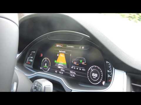 Audi Q7 Etron 3.0TDI Q7 E-tron 373PS Display 2016