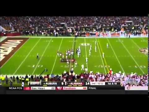 #15 Auburn v. #1 Alabama - Iron Bowl 2014(1st Half)