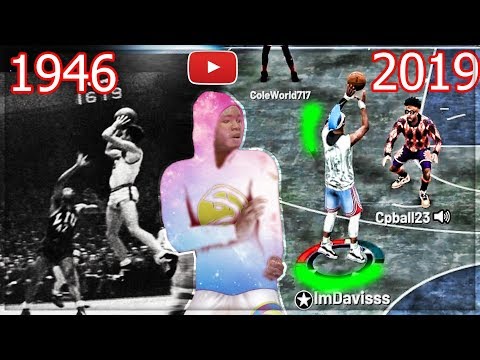 I USED THE FIRST JUMPSHOT IN NBA HISTORY IN MY PARK.. 73 YEARS LATER JUMPSHOT NBA 2K19 Video