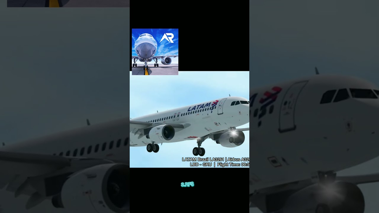 Top 5 best flight simulators on mobile #aviationedit #avgeek