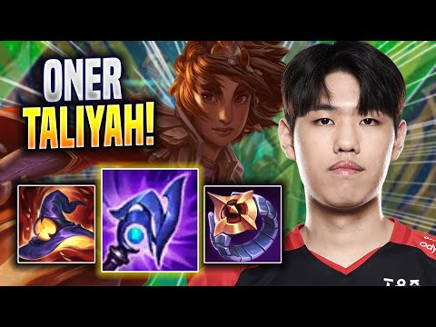 ONER DESTROYING WITH TALIYAH! - T1 Oner Plays Taliyah JUNGLE vs Gwen! | Season 2022