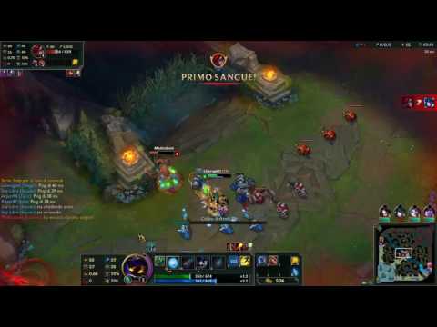 Veigar vs katarina and lee sin - early double kill - flex - season 7