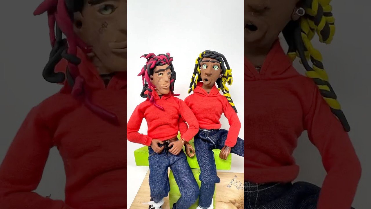 Claymation Stopmotion Head Spin!