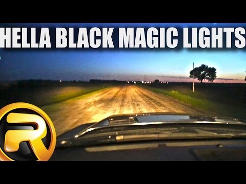 Hella Black Magic Driving Lights Kit - Fast Facts