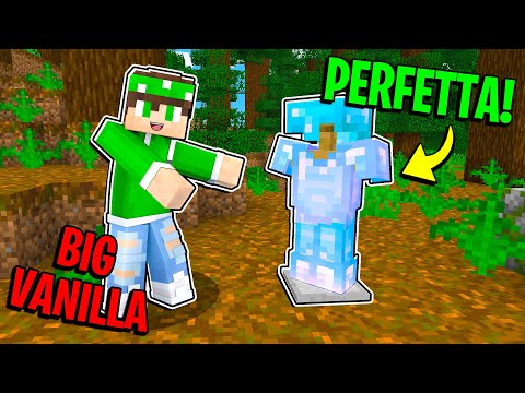 HO CRAFTATO L'ARMATURA *PERFETTA* NELLA BIG VANILLA DEGLI YOUTUBERS