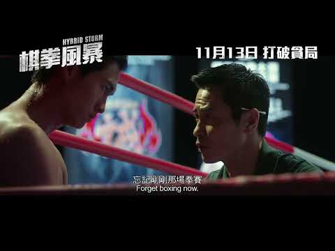 棋拳風暴電影海報