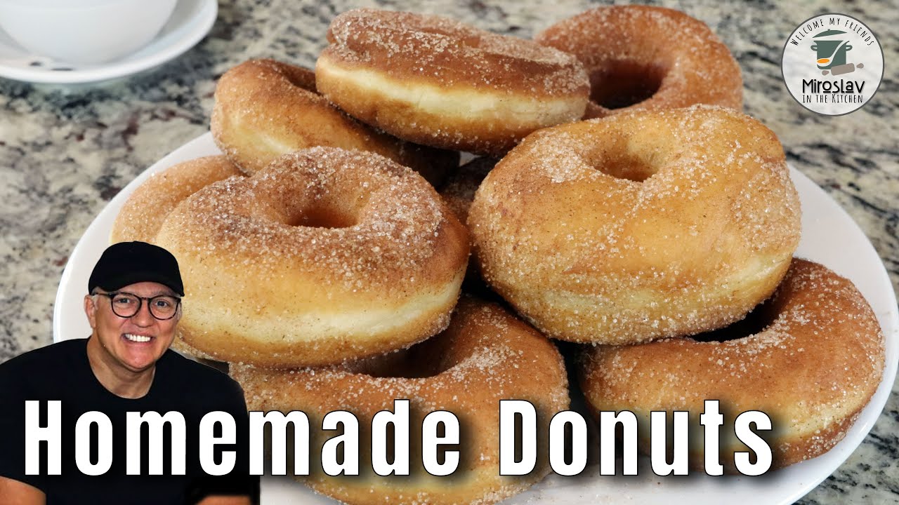 🍩 Homemade Donuts: Fluffy, Delicious, and Easy to Make! 🍩