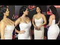 Stunning Hot Sunny Leone Flaunts Her Huge Cleavage In Off Shoulder Outfit At Lokmat Stylish Awards