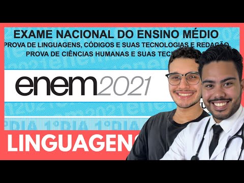 📕 ENEM 2021 LINGUAGENS RESOLUÇÃO COMPLETA