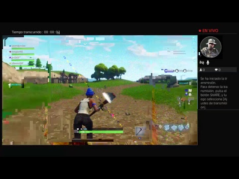 Directo en el nuevo  modo de fornite con mi amigo gorpa