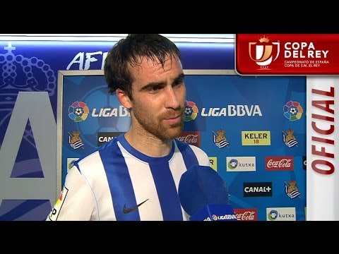 Entrevista a Mikel González tras el Real Sociedad (0-0) Villarreal CF - HD