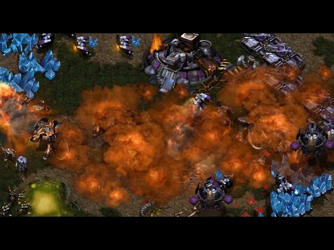QUEENS! hero 🇰🇷 (Z) v Last 🇰🇷 (T) on Heartbreak Ridge - StarCraft - Brood War REMASTERED