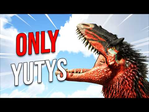 ARK But I Replaced EVERY DINO with a Yutyrannus...