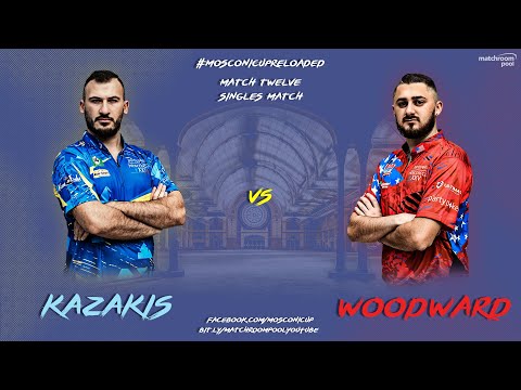 Alex Kazakis vs Skyler Woodward | 2018 Mosconi Cup
