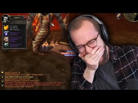 Guzu reacts to The best NINJA loots in WoW