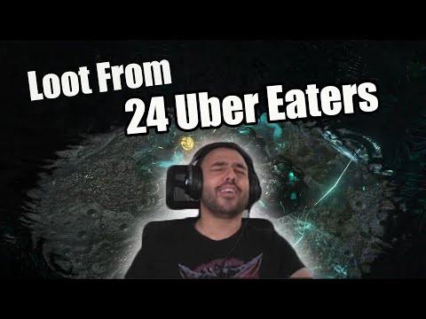 I FINALLY got to farm UBER EATER with my new build in Hardcore Path of Exile